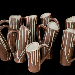 Dark Brown Mugs