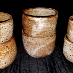 Dark Brown Cups