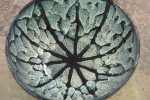 Tenmoku Rutile Wax Resist Bowl