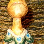 Peacock lady
