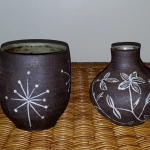 Sgraffito Vases
