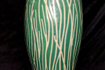 Green to Black Vase